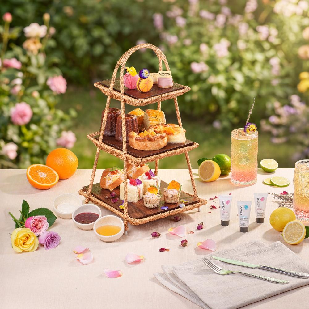 AIRSIDE Cafe x CANVAS「玫瑰芳香花園下午茶」