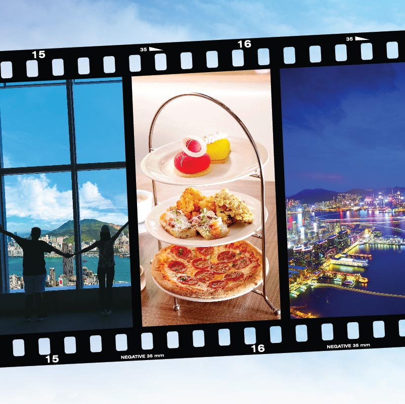 sky100 x Cafe Deco Pizzeria Afternoon Tea Set Package